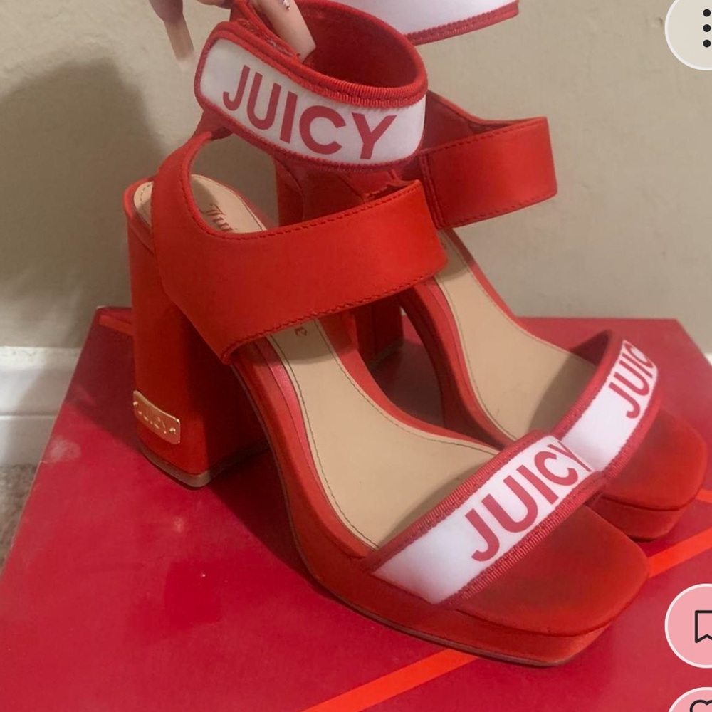 red juicy heels